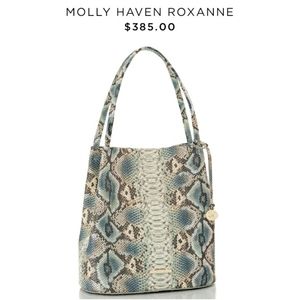 Brahmin Molly Roxanne in Haven, Genuine Leather